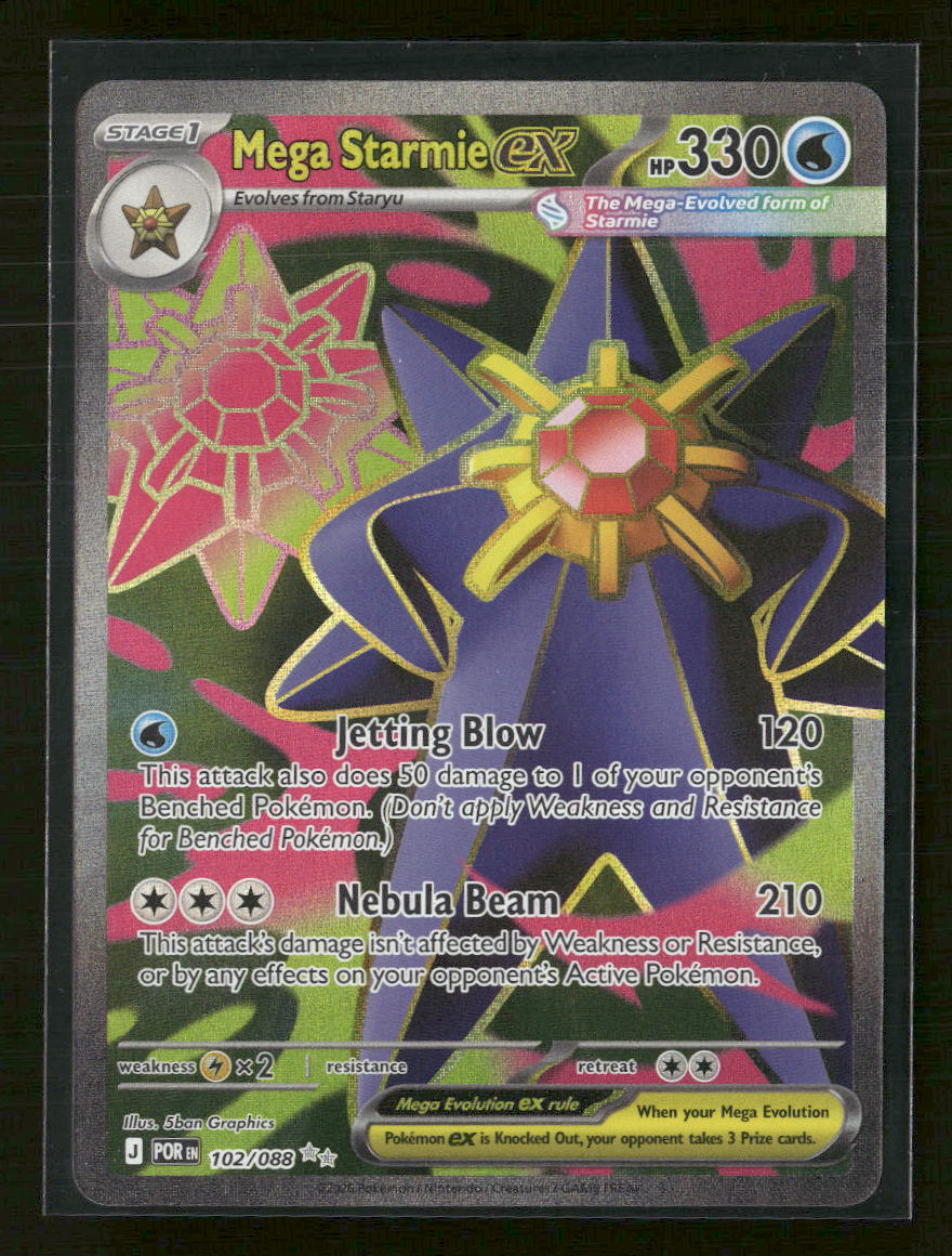 ME03: Perfect Order Mega Starmie ex #102/088