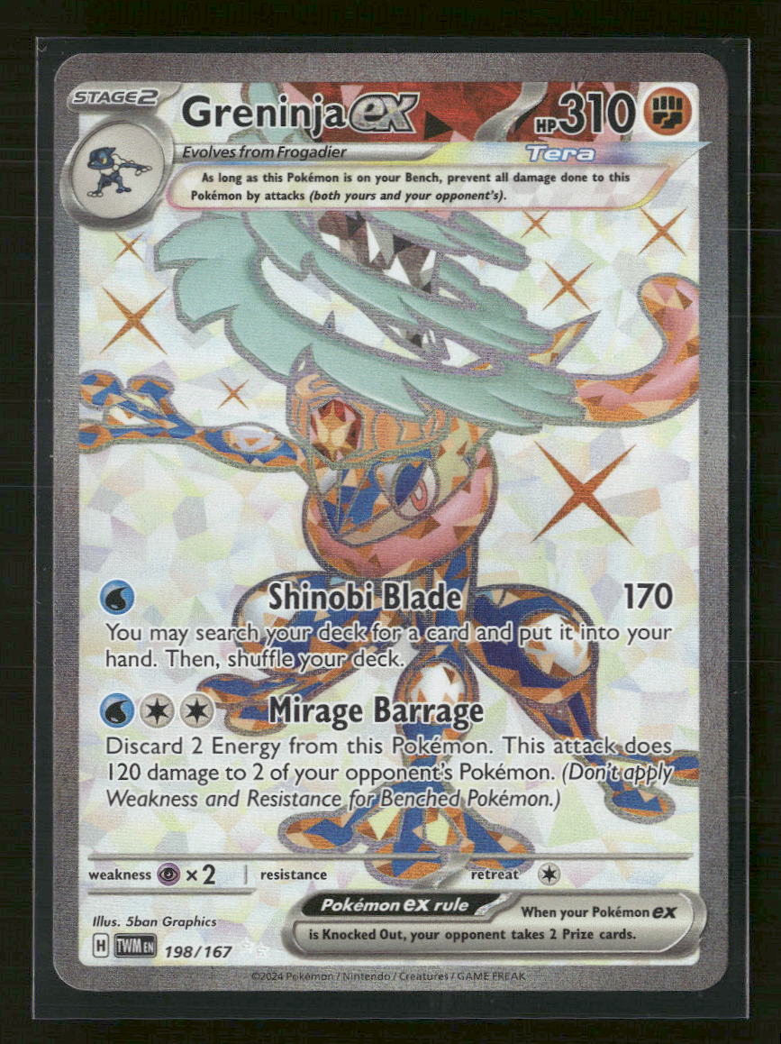 SV06: Twilight Masquerade Greninja ex #198/167
