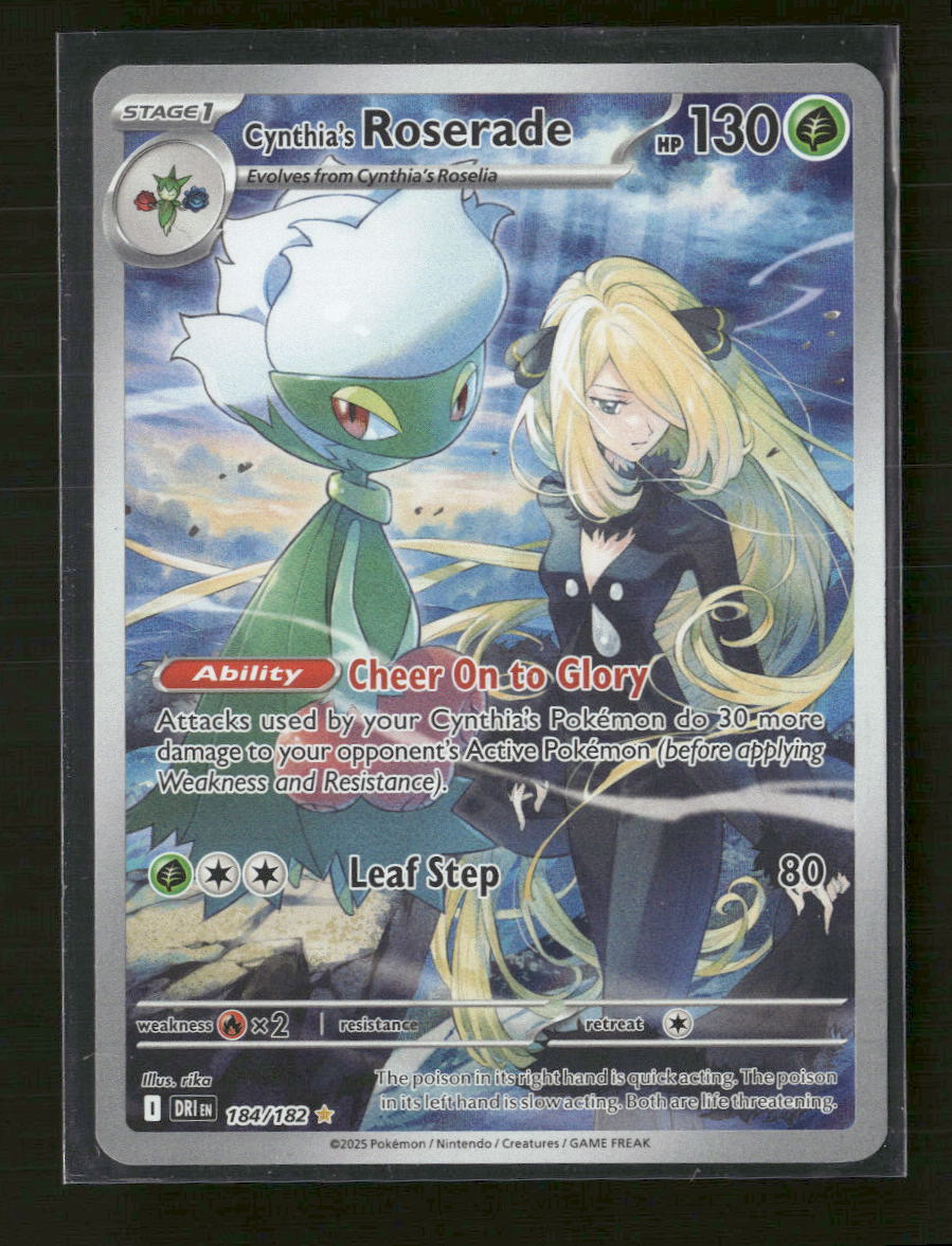 SV10: Destined Rivals Cynthia's Roserade #184/182