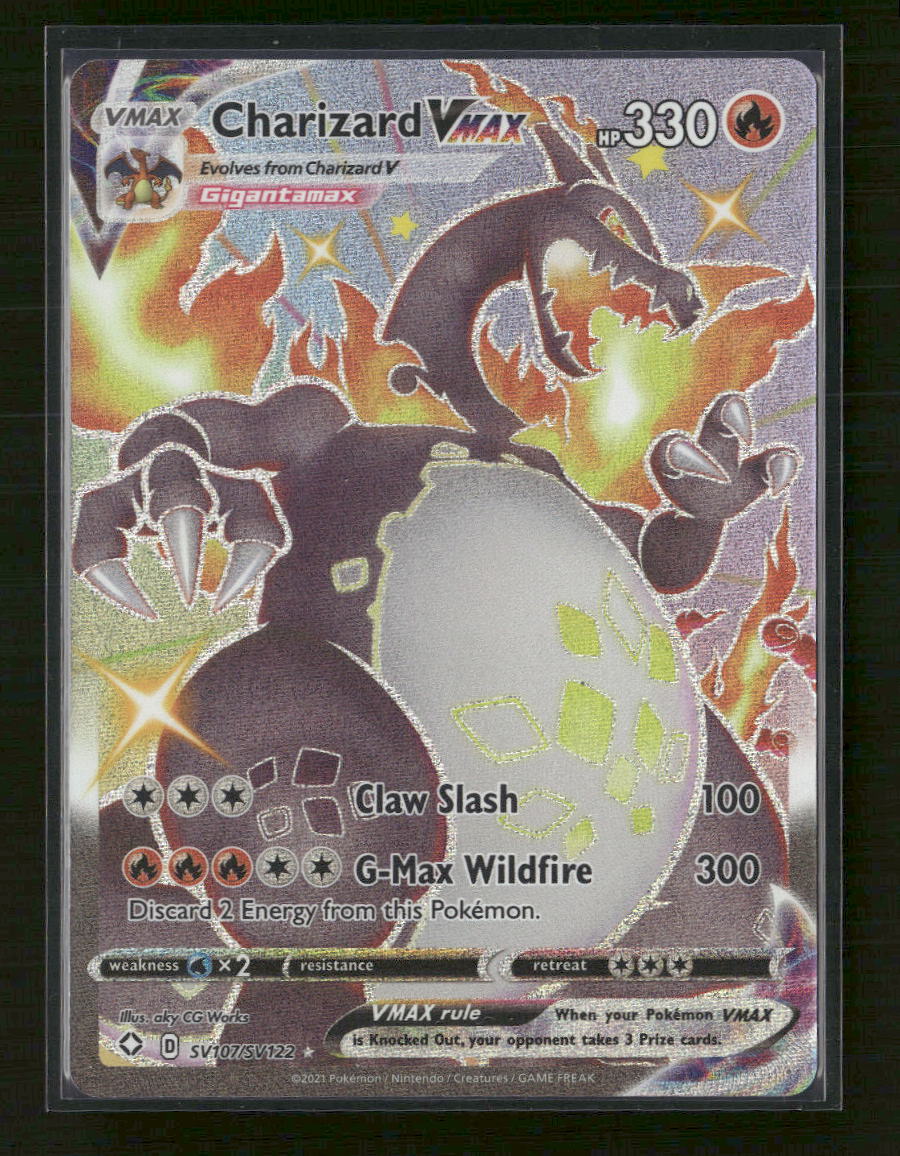 Shining Fates: Shiny Vault Charizard VMAX #SV107/SV122