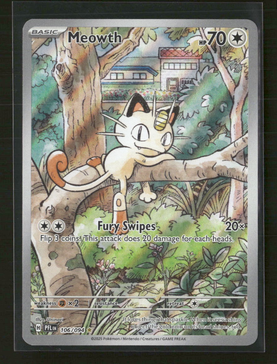 ME02: Phantasmal Flames Meowth #106/094