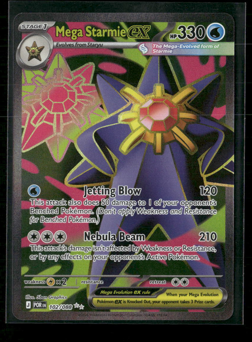ME03: Perfect Order Mega Starmie ex #102/088