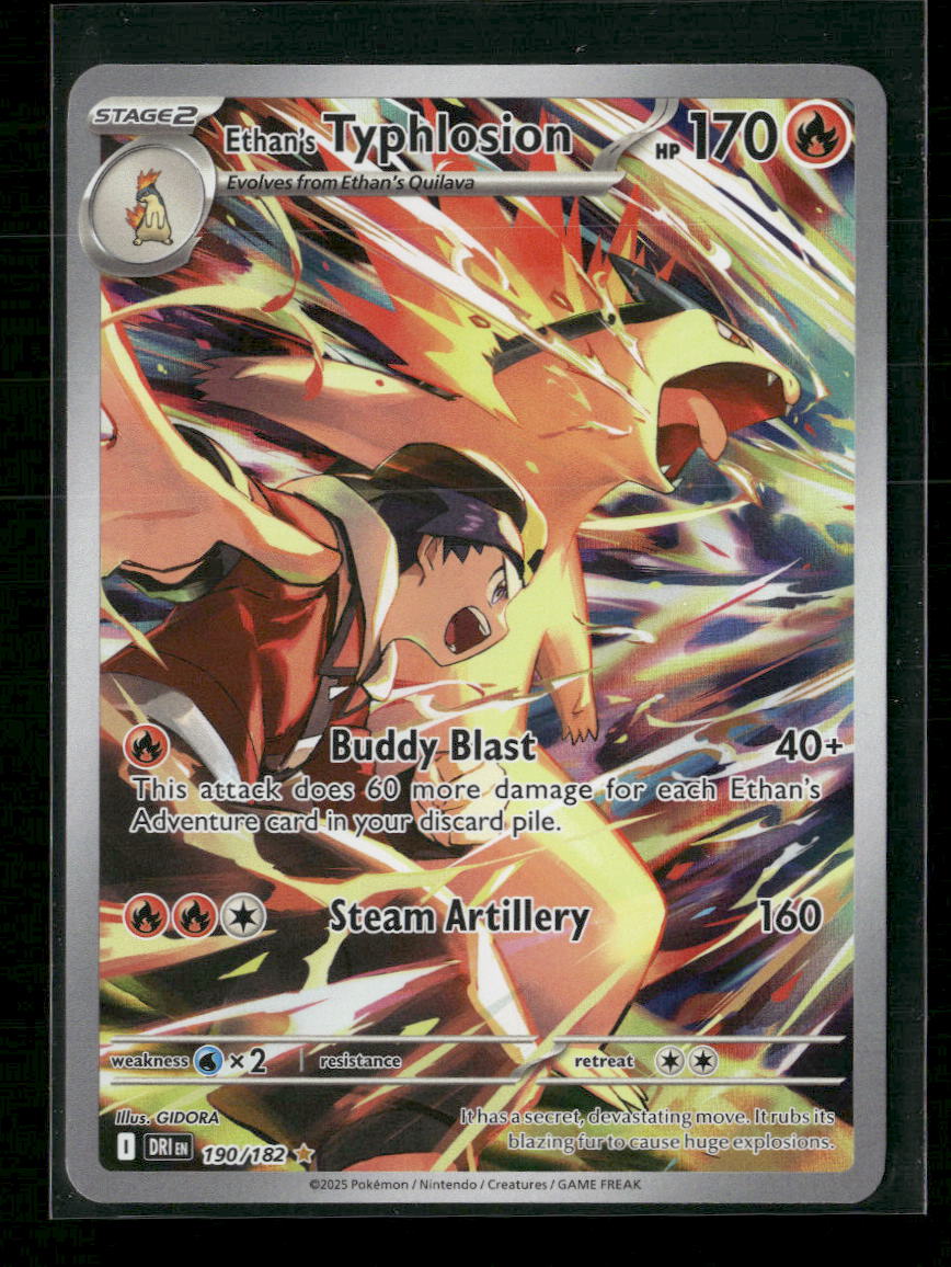 SV10: Destined Rivals Ethan's Typhlosion #190/182