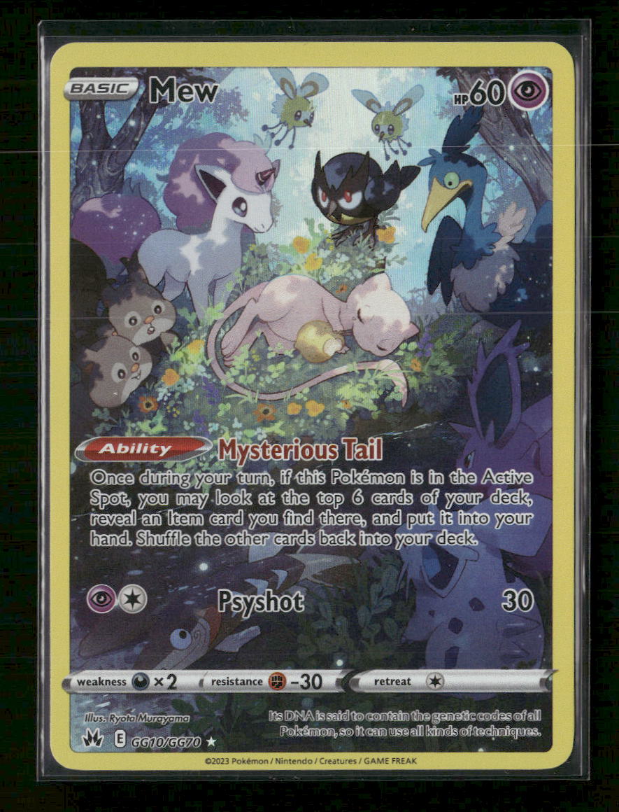 Crown Zenith: Galarian Gallery Mew #GG10/GG70