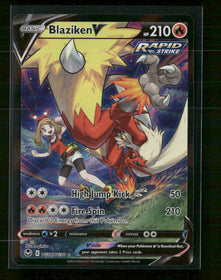 SWSH12: Silver Tempest Trainer Gallery Blaziken V #TG14/TG30