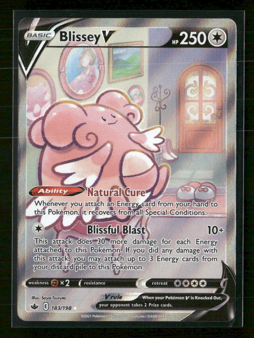 SWSH06: Chilling Reign Blissey V (Alternate Full Art) #183/198