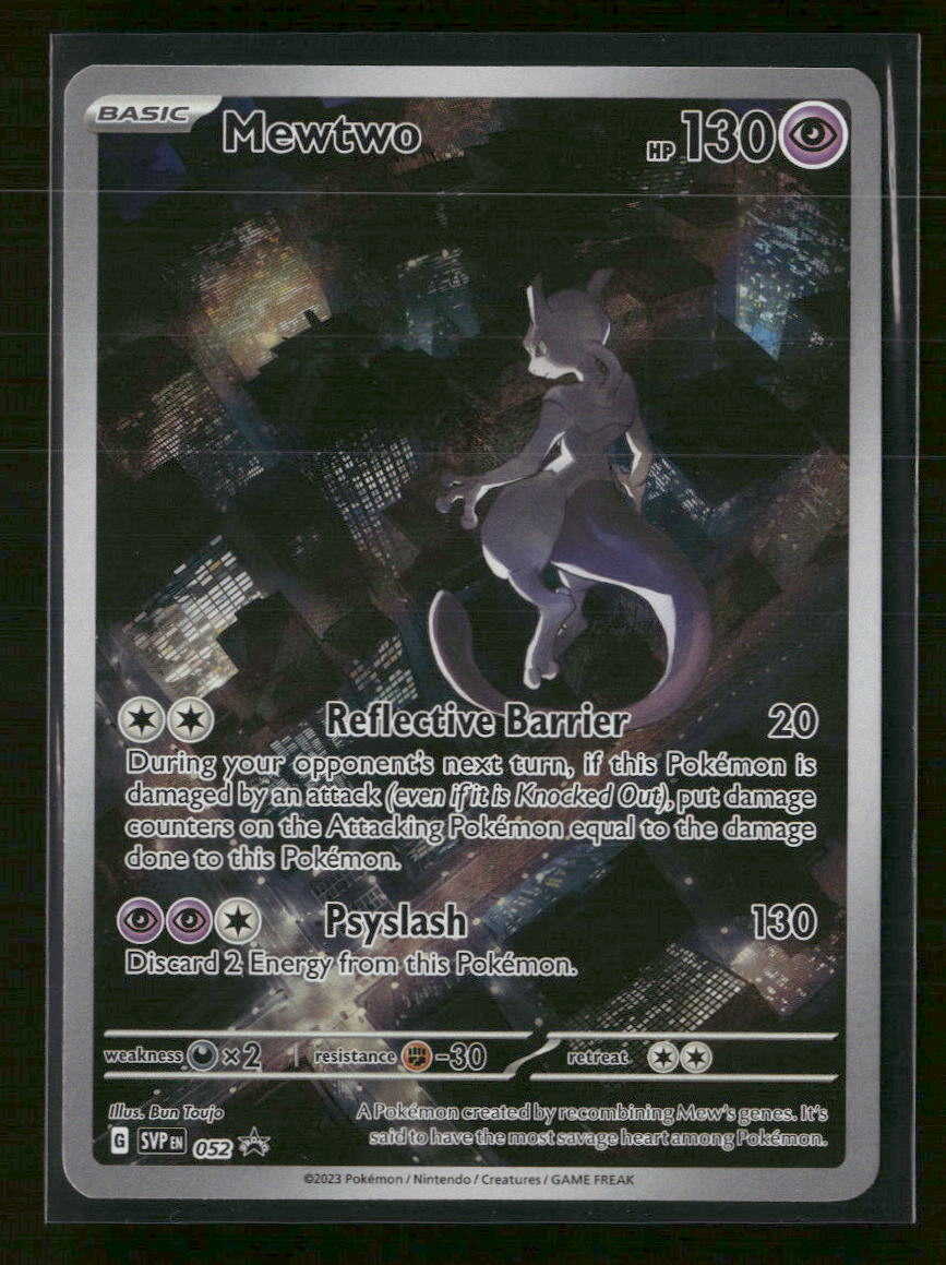 SV: Scarlet & Violet Promo Cards Mewtwo #052