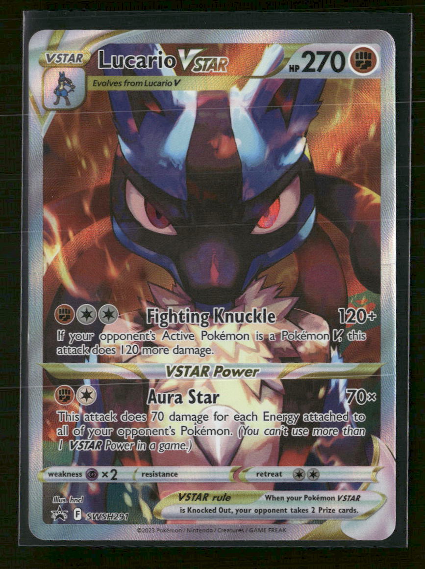 SWSH: Sword & Shield Promo Cards Lucario VSTAR #SWSH291
