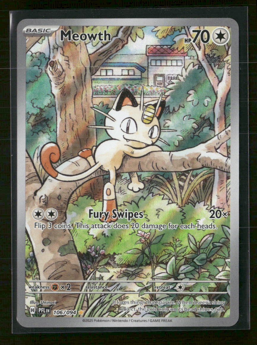 ME02: Phantasmal Flames Meowth #106/094