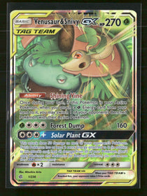 SM - Cosmic Eclipse Venusaur & Snivy GX #1/236