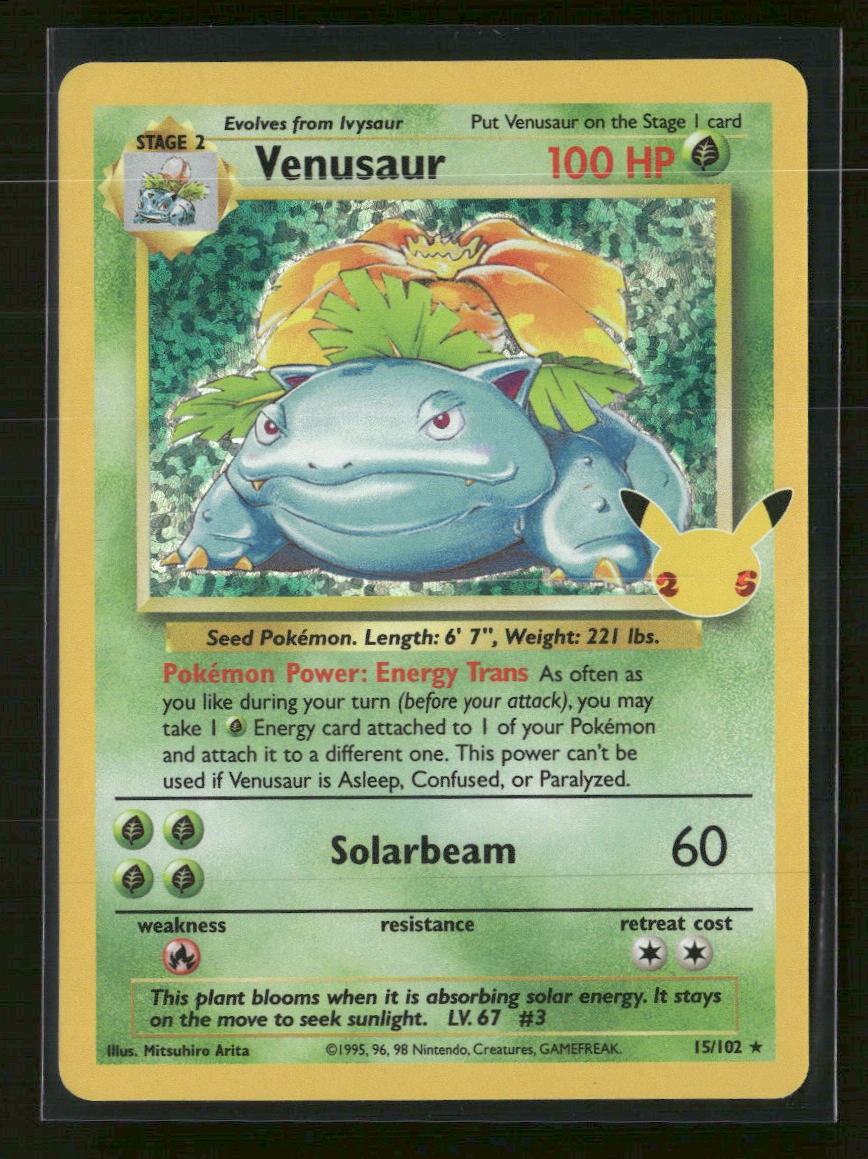 Celebrations: Classic Collection Venusaur #15/102