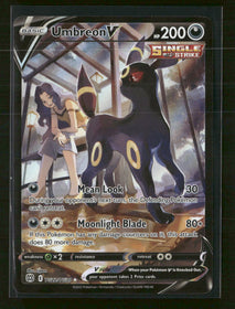 SWSH09: Brilliant Stars Trainer Gallery Umbreon V #TG22/TG30