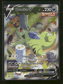 SWSH05: Battle Styles Tyranitar V (Alternate Full Art) #155/163