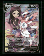 SWSH09: Brilliant Stars Trainer Gallery Sylveon V #TG14/TG30