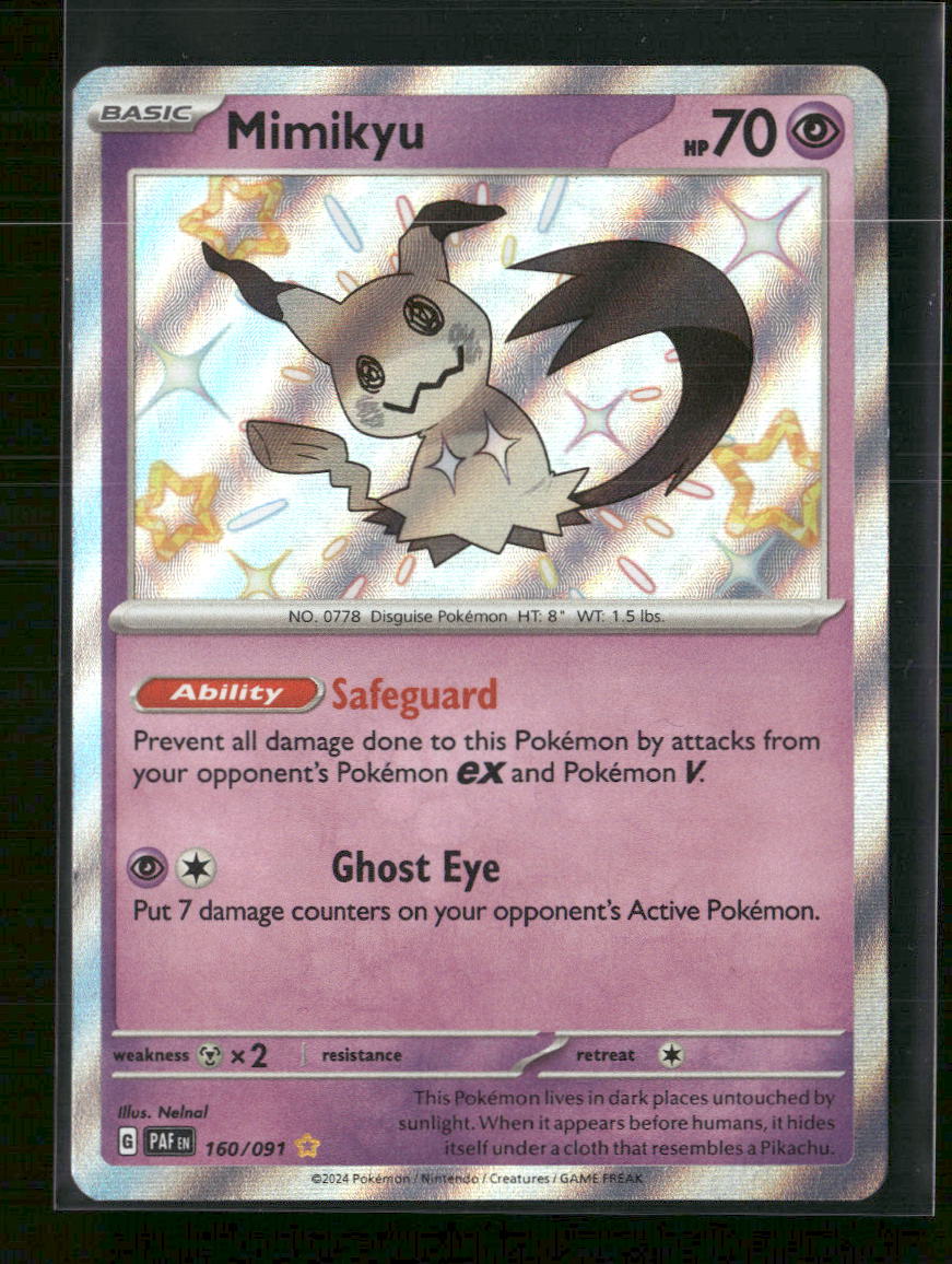 SV: Paldean Fates Mimikyu -160/091 #160/091
