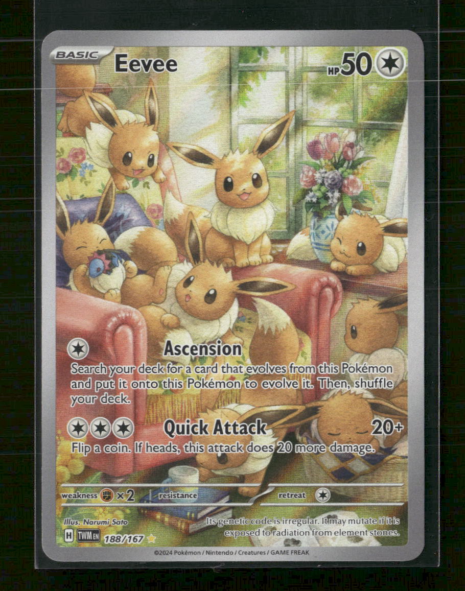 SV06: Twilight Masquerade Eevee #188/167