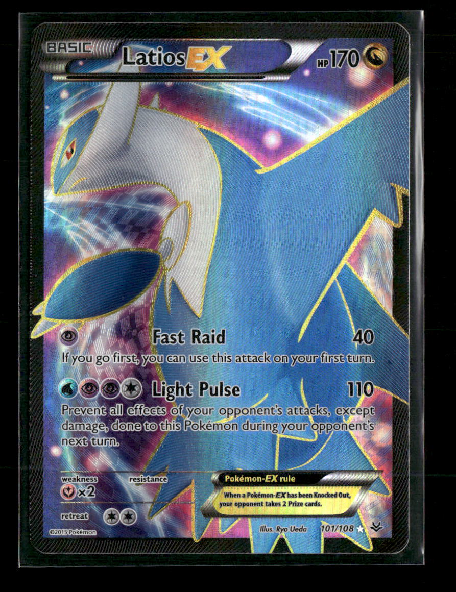 XY - Roaring Skies Latios EX (101 Full Art) #101/108