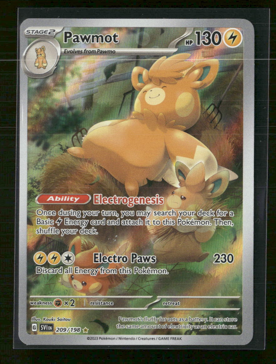 SV01: Scarlet & Violet Base Set Pawmot #209/198