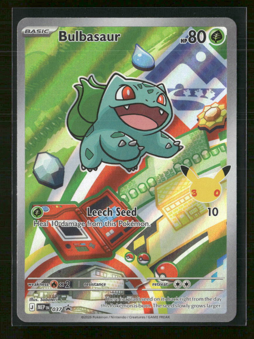 ME: Mega Evolution Promo Bulbasaur #037