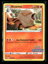 SWSH: Sword & Shield Promo Cards Arcanine (Illustration Contest 2022) #SWSH304