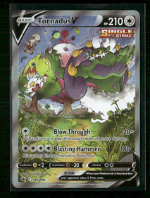 SWSH06: Chilling Reign Tornadus V (Alternate Full Art) #185/198