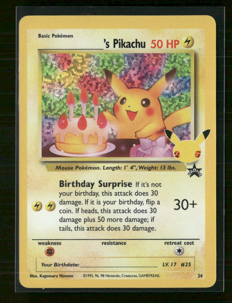 Celebrations: Classic Collection ______'s Pikachu #24/53