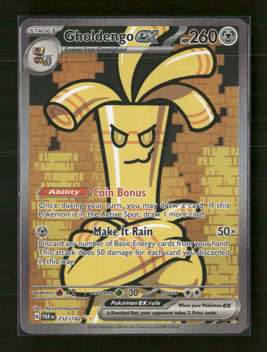 SV04: Paradox Rift Gholdengo ex #252/182