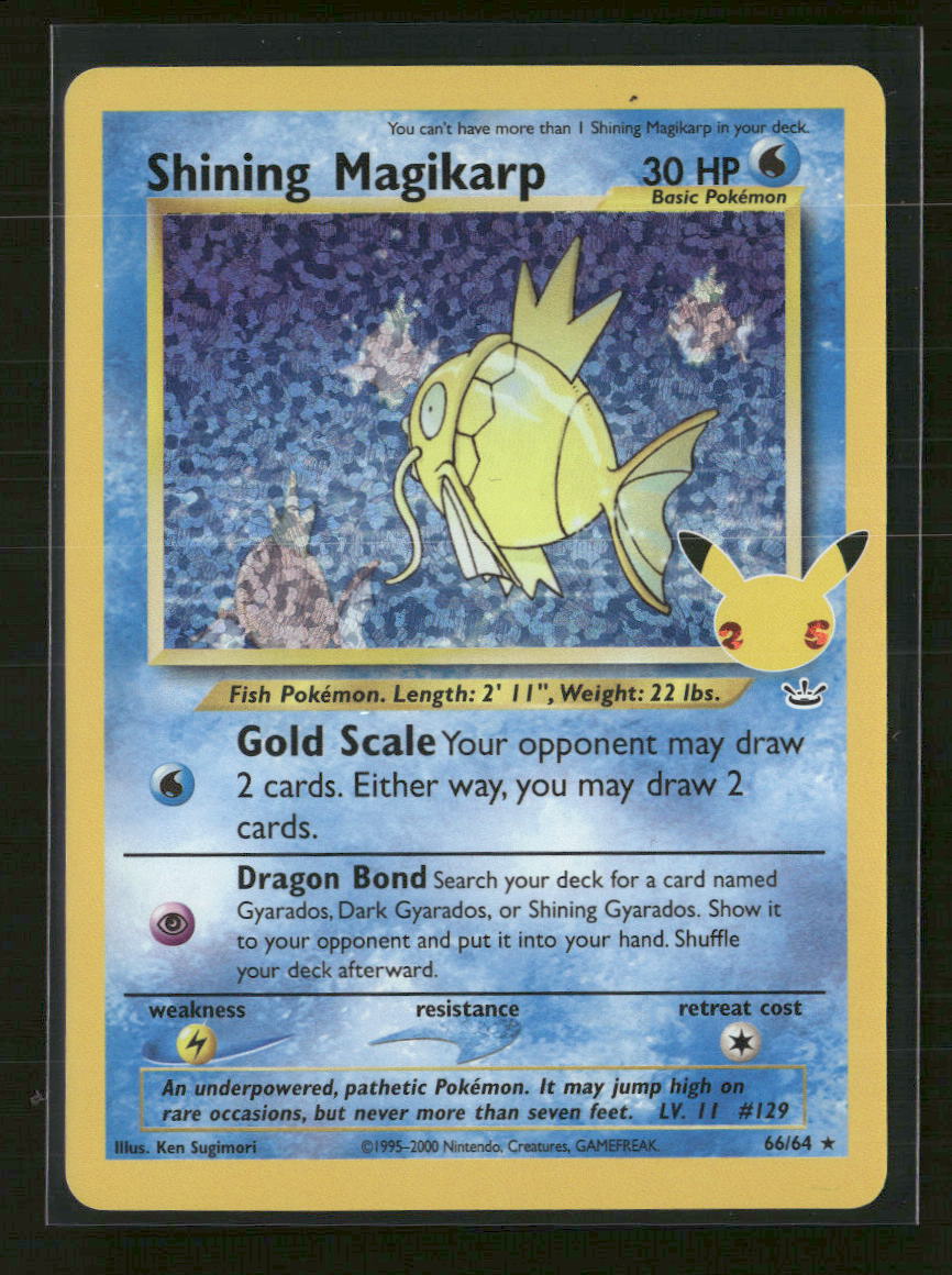 Celebrations: Classic Collection Shining Magikarp #66/64
