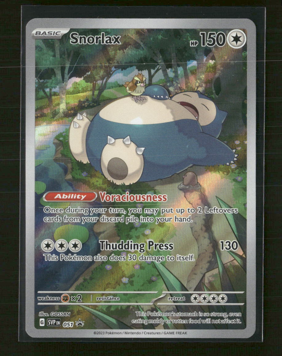 SV: Scarlet & Violet Promo Cards Snorlax #051