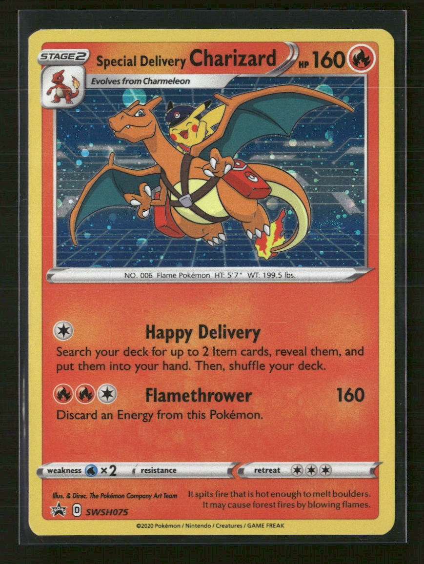 SWSH: Sword & Shield Promo Cards Special Delivery Charizard #SWSH075