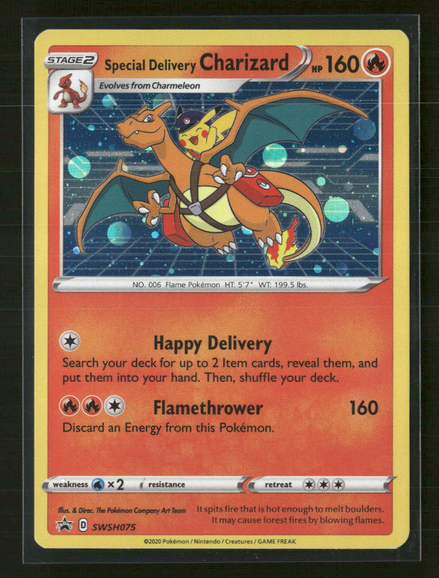 SWSH: Sword & Shield Promo Cards Special Delivery Charizard #SWSH075