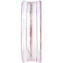 50mm Acrylic Pink Grandma's Wallpaper Flowered Saddle Plug