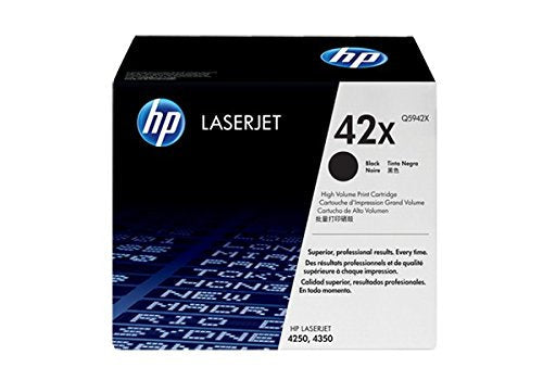 New, Pre-Owned - HP 42X Black (Q5942X) Toner Cartridge