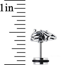Pink Gem Stainless Steel Have a Heart Cheater Plug