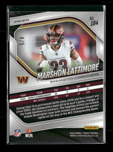 2025 Panini Prizm Shimmer Green Marshon Lattimore #/5 #184