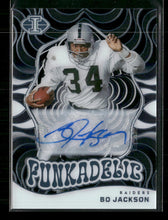 2023 Panini Illusions Funkadelic Signatures Black Bo Jackson #/15 Auto #2