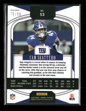 2025 Panini Honors Blue /99 Cam Skattebo #53