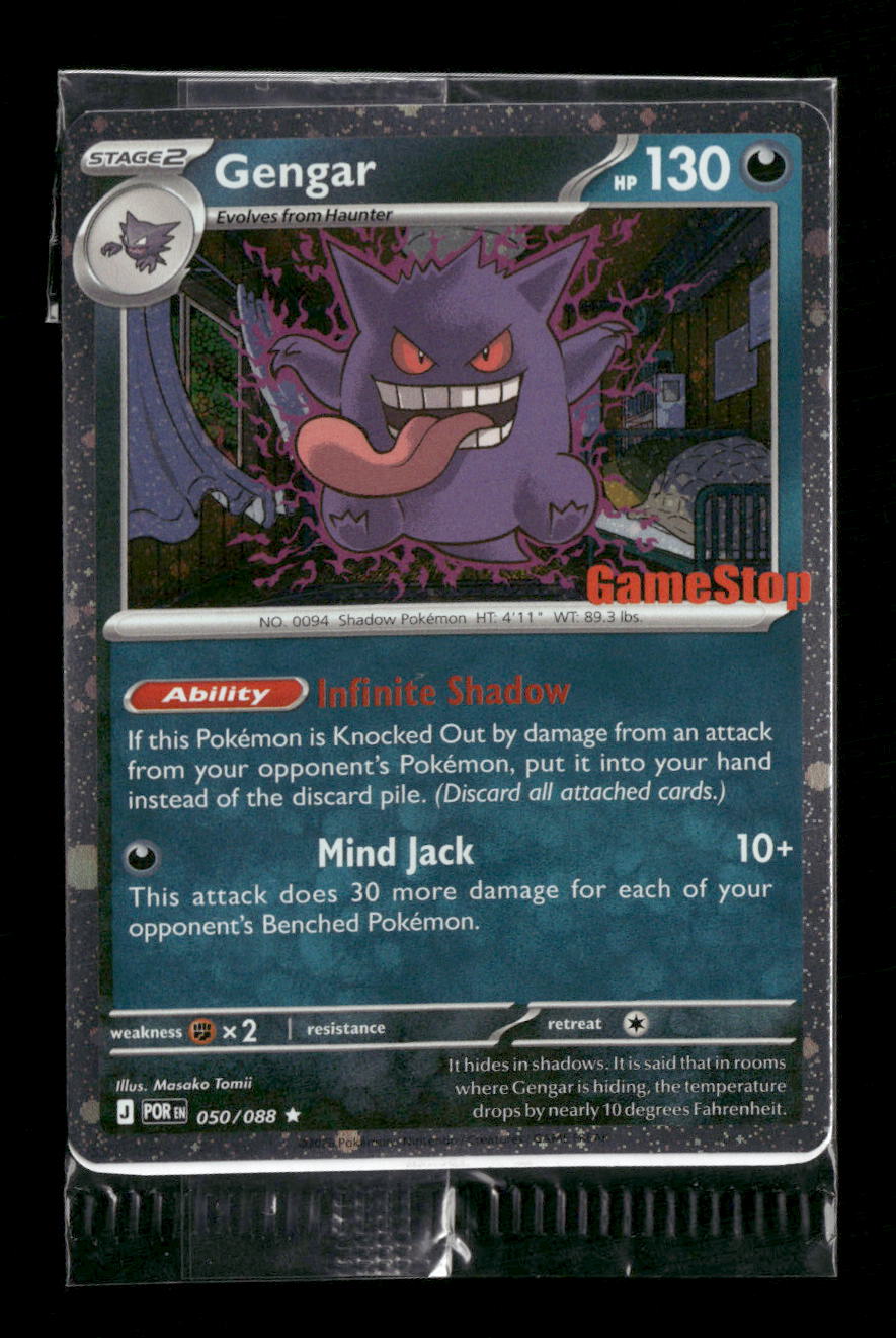 ME03: Perfect Order Gengar (Gamestop Stamp) #050/088