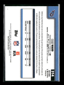 2025 Topps Chrome Silver Refractor Cam Ward Rookie #314