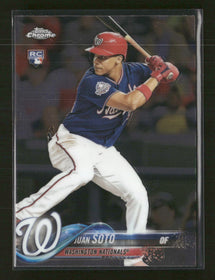 2018 Topps Chrome Update Juan Soto Rookie #HMT55