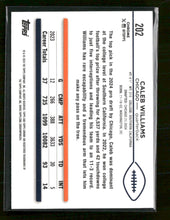 2024 Topps Chrome X-Fractor Caleb Williams Rookie #202