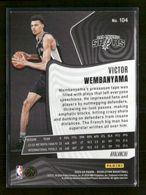 2023-24 Panini Revolution Avalanche Victor Wembanyama Rookie #104