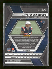 2025 Panini Mosaic Mosaic Red and White Stripe TreVeyon Henderson Rookie #325