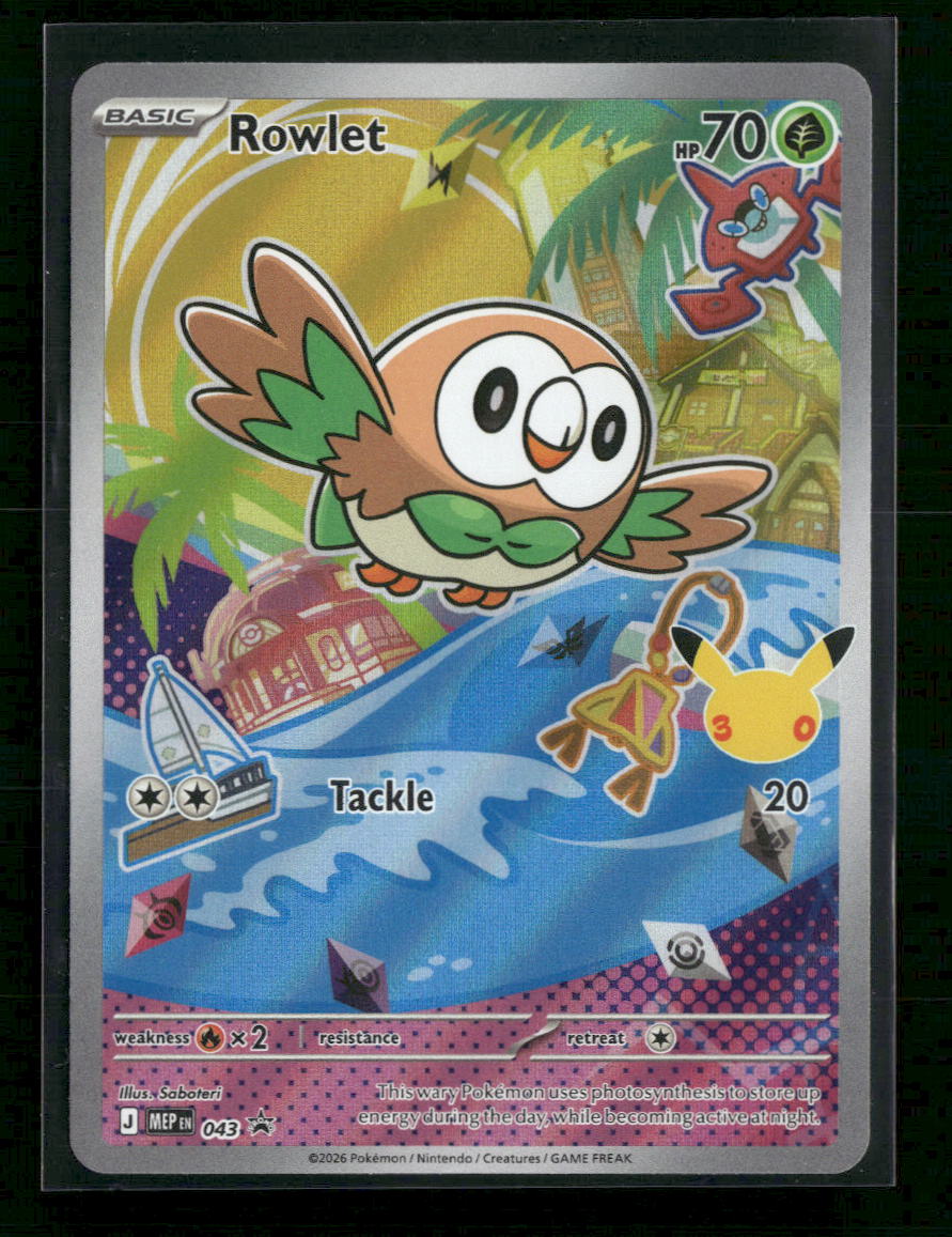 ME: Mega Evolution Promo Rowlet #043