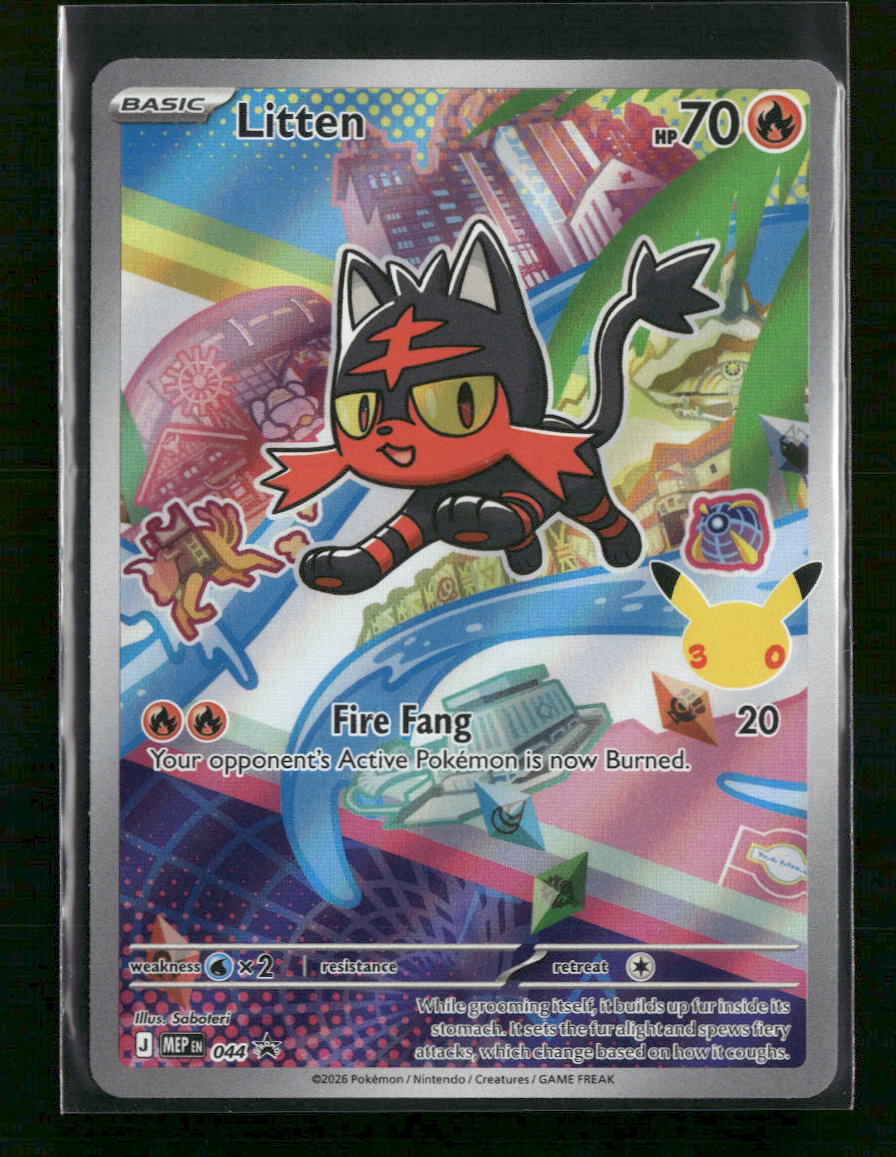 ME: Mega Evolution Promo Litten #044