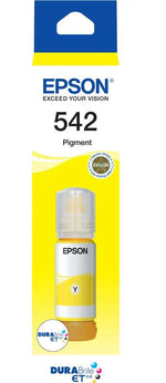 New, Pre-Owned - Epson T542 70ml Standard Yield Yellow Ink Bottle, T542420
