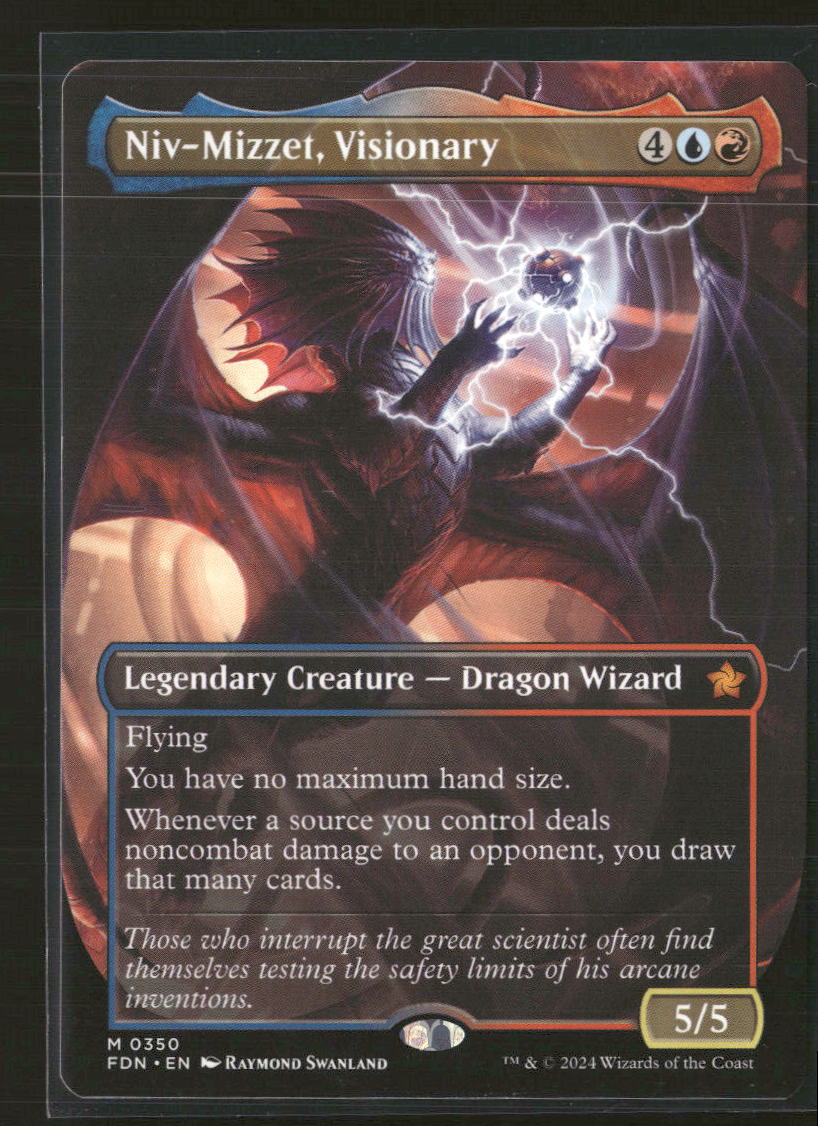 Foundations Niv-Mizzet, Visionary (Borderless) #350