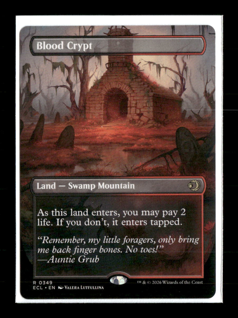Lorwyn Eclipsed Blood Crypt (Borderless) #349