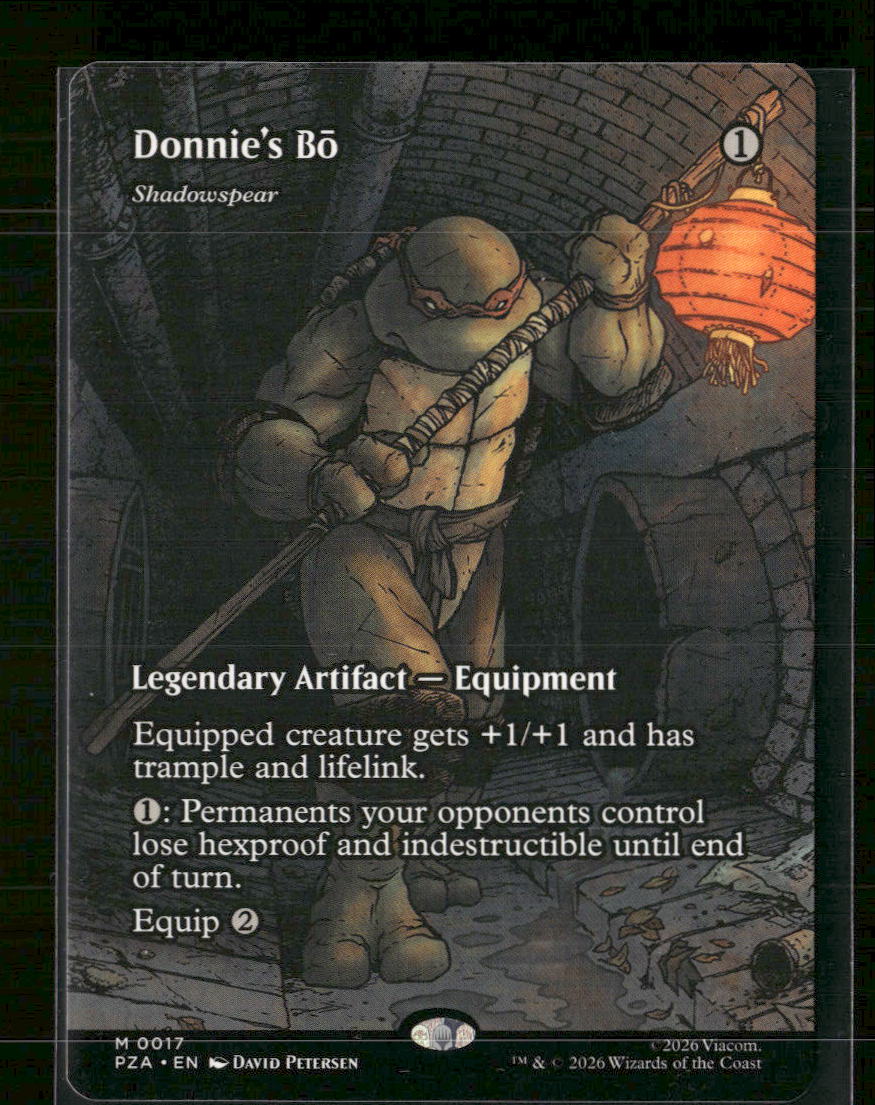 Teenage Mutant Ninja Turtles Source Material Donnie's Bo #17