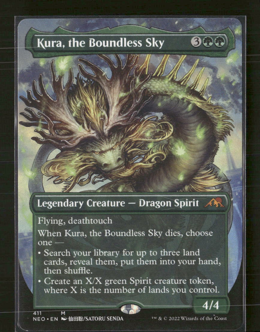 Kamigawa: Neon Dynasty Kura, the Boundless Sky (Borderless) #411